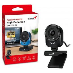 Genius FaceCam 1000X Q Webkamera Black