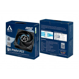 Arctic P8 PWM PST (Black/Black)