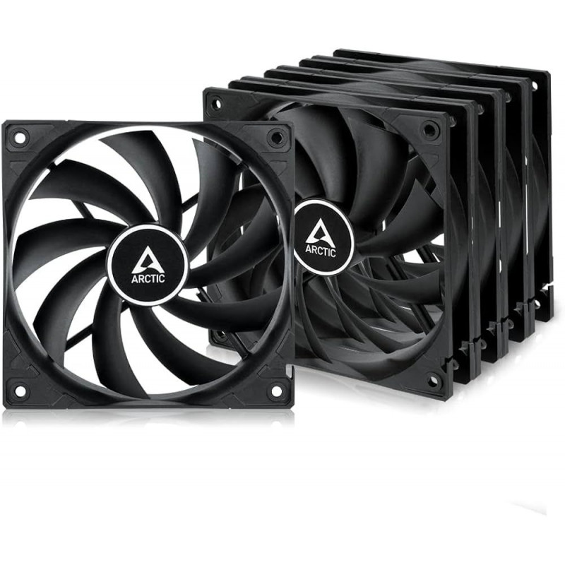 Arctic F12 PWM Black (5 Pack)