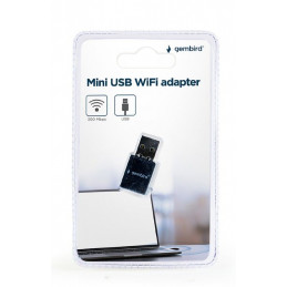 Gembird WNP-UA300-01 Mini USB WiFi adapter 300 Mbps Black