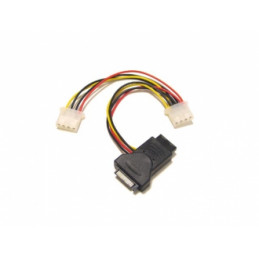 Kolink SATA tápkábel átalakító Sata-3x4pin Female