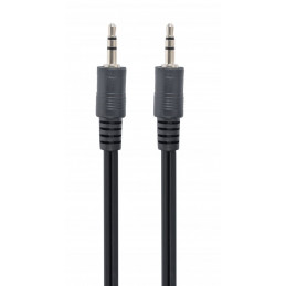Gembird 2x 3,5 jack Audio 2m Black