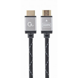 Gembird CCB-HDMIL-5M High speed HDMI with Ethernet Select Plus Series cable 5m Black/Grey