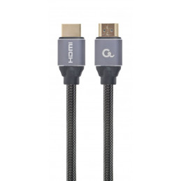 Gembird CCBP-HDMI-5M High speed HDMI with Ethernet Premium Series cable 5m Black/Grey