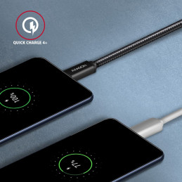 AXAGON BUCM3-AM10AB Speed USB-C  USB-A 3.2 Gen 1 Cable 1m Black