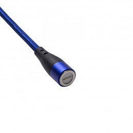 Akyga AK-USB-43 Cable USB A (m) / USB Type-C (m) Magnetic ver. 2.0 2m