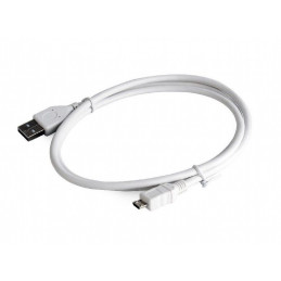 Gembird CCP-MUSB2-AMBM-W micro USB 2.0 cable AM-MBM5P 1m White