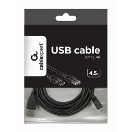 Gembird CCP-USB2-AMAF-15C USB 2.0 extension cable 4,5m Black