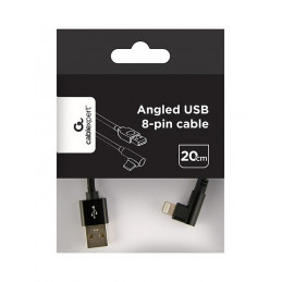 Gembird CC-USB2-AMLML-0.2M 0,2m Black