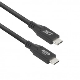 ACT USB-C to USB-C cable 2m Black