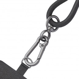 Intenso Cell Phone Charging Lanyard Cable 1,65m Black