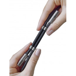 Intenso Cell Phone Charging Lanyard Cable 1,65m Black
