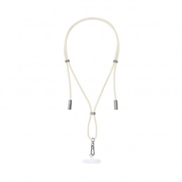 Intenso Cell Phone Charging Lanyard Cable 1,65m Beige