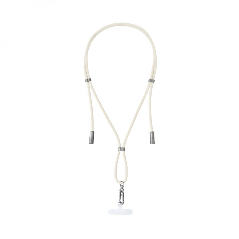Intenso Cell Phone Charging Lanyard Cable 1,65m Beige