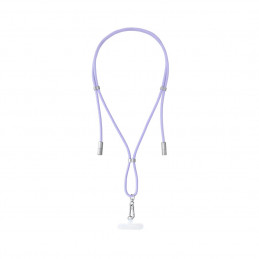 Intenso Cell Phone Charging Lanyard Cable 1,65m Purple