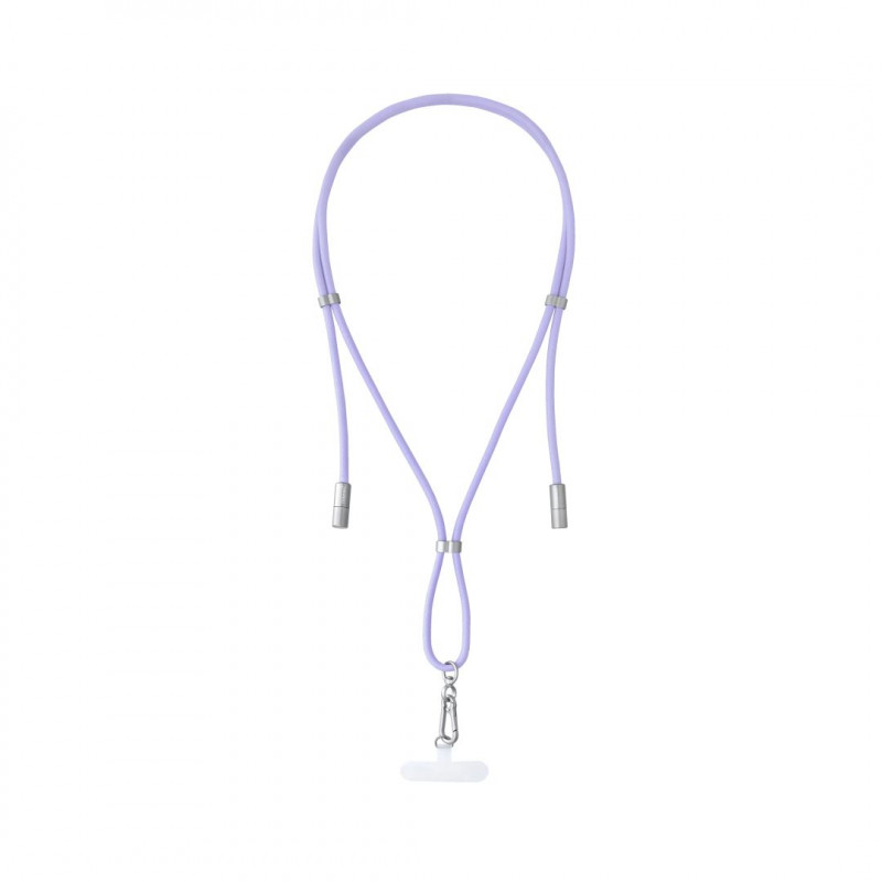 Intenso Cell Phone Charging Lanyard Cable 1,65m Purple