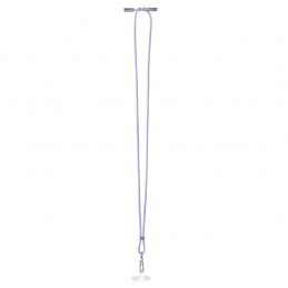 Intenso Cell Phone Charging Lanyard Cable 1,65m Purple