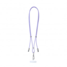 Intenso Cell Phone Charging Lanyard Cable 1,65m Purple