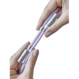 Intenso Cell Phone Charging Lanyard Cable 1,65m Purple