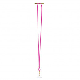Intenso Cell Phone Charging Lanyard Cable 1,65m Neon Pink