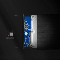 AXAGON EE35-XA3 3,5" USB3.0 HDD SATA Aline Box Black