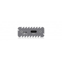 Raidsonic IcyBox IB-1817M-C31 External Type-C aluminium enclosure for M.2 NVMe SSD Grey