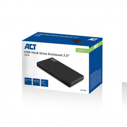 ACT AC1200 2,5" SATA Hard Drive Enclosure Aluminium USB 3.2 Gen1