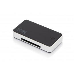 Digitus USB 3.0 with 1m USB A connection cable Card Reader Black/White