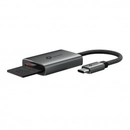 TP-Link UA440C USB3.0 Type-C to SD & microSD 3.0 Card Reader Silver