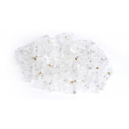 Gembird RJ11/MP-6P4C/100 Modular plug (15u") 100 pcs per polybag