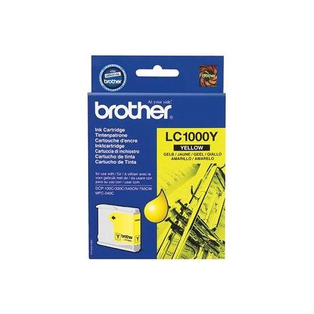 Brother LC1000 sárga eredeti tintapatron