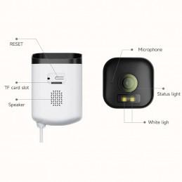 Laxihub O3 Outdoor Wi-Fi 4MP/2.5K Bullet Camera
