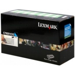 Lexmark [C792] C792X1CG kék eredeti toner