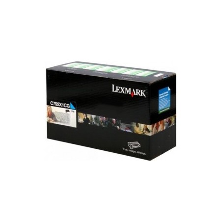 Lexmark [C792] C792X1CG kék eredeti toner