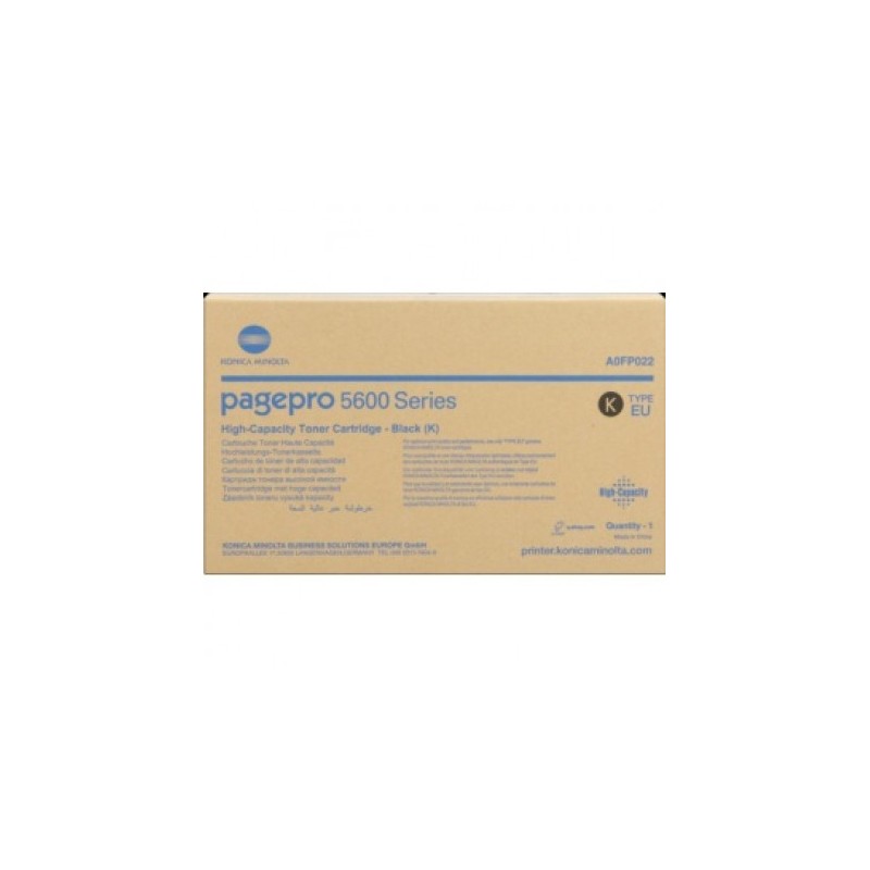 Konica Minolta PagePro 5650 19k fekete eredeti toner