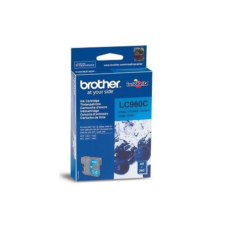 Brother LC980 kék eredeti tintapatron