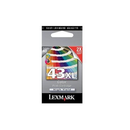 Lexmark 18Y0143 [Col] No.43XL színes eredeti tintapatron