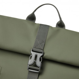 RivaCase 7826 ECO 17L Roll top backpack 14" Olive Green