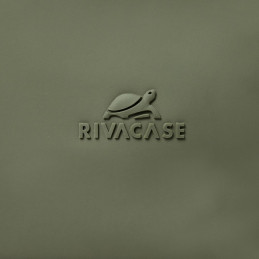 RivaCase 7826 ECO 17L Roll top backpack 14" Olive Green