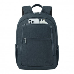 RivaCase 7564 Galapagos Laptop backpack 16" Dark Grey