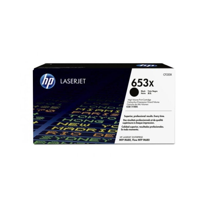 HP CF320X (653X) fekete eredeti toner