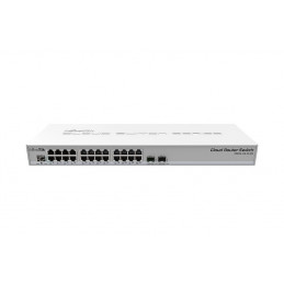 Mikrotik RouterBoard CSS326-24G-2S+RM 1U 24port GbE LAN 2x 10GbE SFP+ Cloud Smart Switch