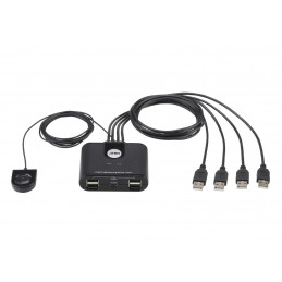 ATEN US424 4x4 USB2.0 Peripheral Sharing Switch