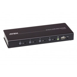 ATEN CS724KM 4-port USB Boundless KM Switch + Cables