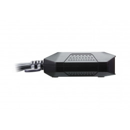 ATEN CS22H 2-Port USB 4K HDMI Cable KVM Switch with Remote Port Selector