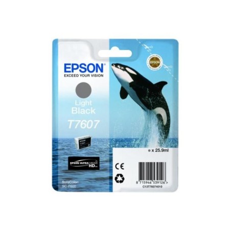 Epson T7607 világosfekete eredeti tintapatron