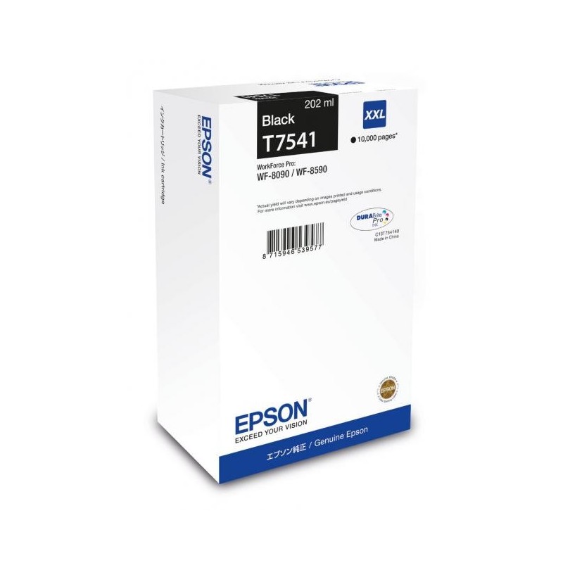 Epson T7541 fekete eredeti tintapatron