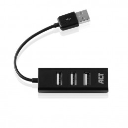 ACT AC6205 4-portos USB 2.0 HUB Black
