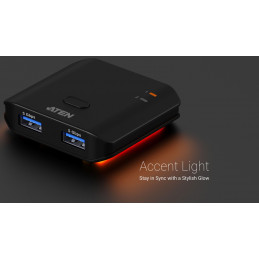ATEN US4322-AT 2 x 2 USB 3.2 Gen 1 Sharing Switch