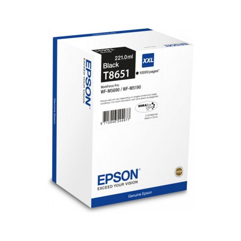 Epson T8651 fekete eredeti tintapatron